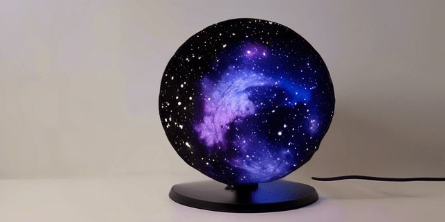 BRIGHTWORLD Moon Lamp Galaxy Lamp 5.9 inch 16 Colors LED 3D Moon Light